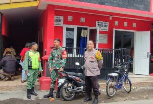 Dampingi Posyandu, Bukti Nyata Babinsa Serengan Peduli Kesehatan Warga Terutama Lansia