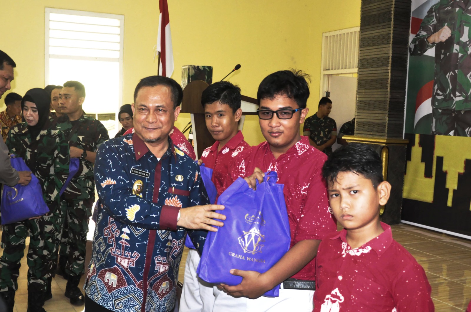 Gubernur Arinal Apresiasi Pelaksanaan Program Dapur Masuk Sekolah yang Diinisiasi Kodam II/Sriwijaya sebagai Upaya Menurunkan Angka Stunting