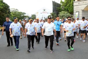 Gubernur Arinal Bersama 2000 Pelari Turut Memeriahkan "PU Lampung Run 5K" dalam Rangka Hari Bhakti PUPR ke-78