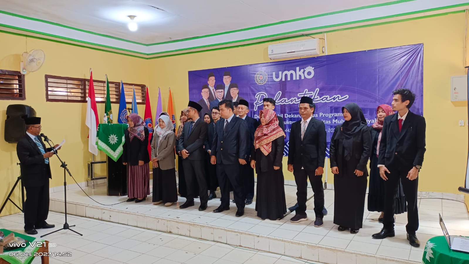 Dr. Irawan Suprapto lantik Pejabat Fungsional dan Truktural UMKO