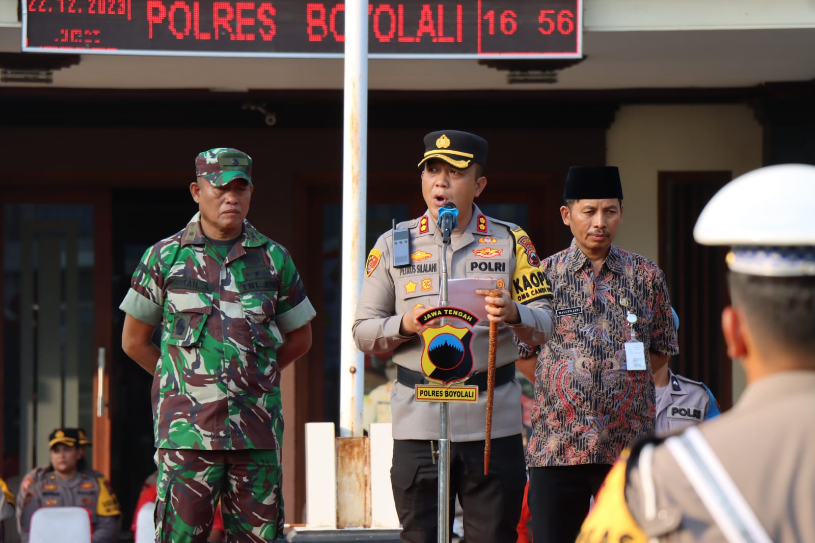 Kodim Boyolali ikut Gelar Pasukan Dalam Operasi Lilin Candi 2023