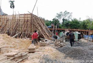 Kondisi Terkini Jembatan Gantung Di Desa Sungai Cambai