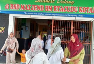 Ratusan P3K dari berbagai Daerah buat surat keterangan sehat, Narkoba dan Kejiwaan di RSD Ryacudu Kotabumi