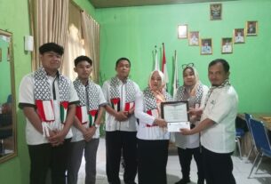 SMAN 3 Kotabumi Salurkan bantuan kemanusian untuk Palestina