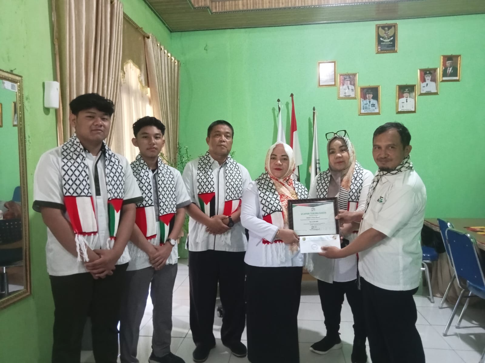 SMAN 3 Kotabumi Salurkan bantuan kemanusian untuk Palestina