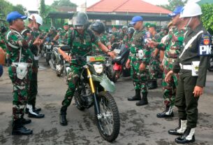 Denpom IV Surakarta Periksa Kendaraan Prajurit Kodim 0724/Boyolali