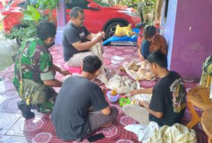 Motivasi & Pendamping Pelaku UMKM Pembuatan Batik Jimpit Oleh Babinsa Joyotakan