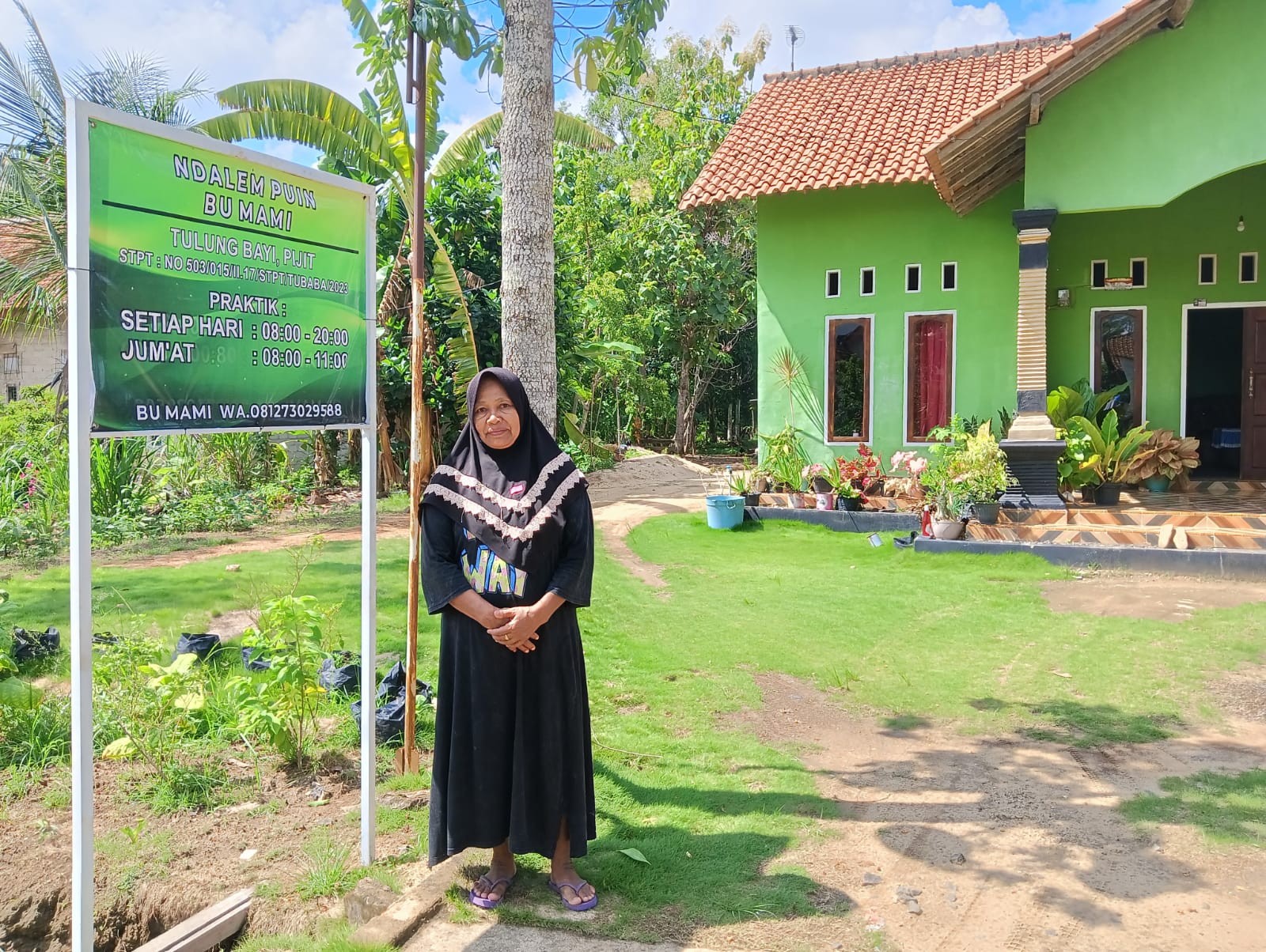 Melalui dedaunan Nyi Suparmi Sembuhkan Pasien