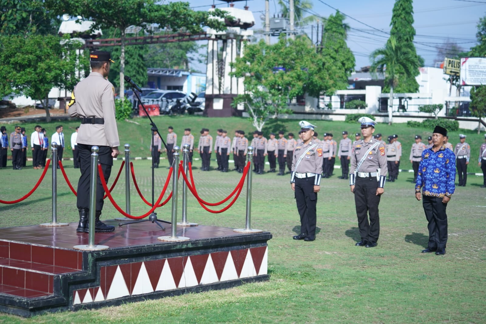 Polres Lampura gelar Upacara Hari Kesadaran Nasional