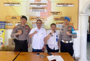 Polres Tulang Bawang Perketat Pengamanan di Kantor Penyelenggara Pemilu Pada OMB Krakatau 2024