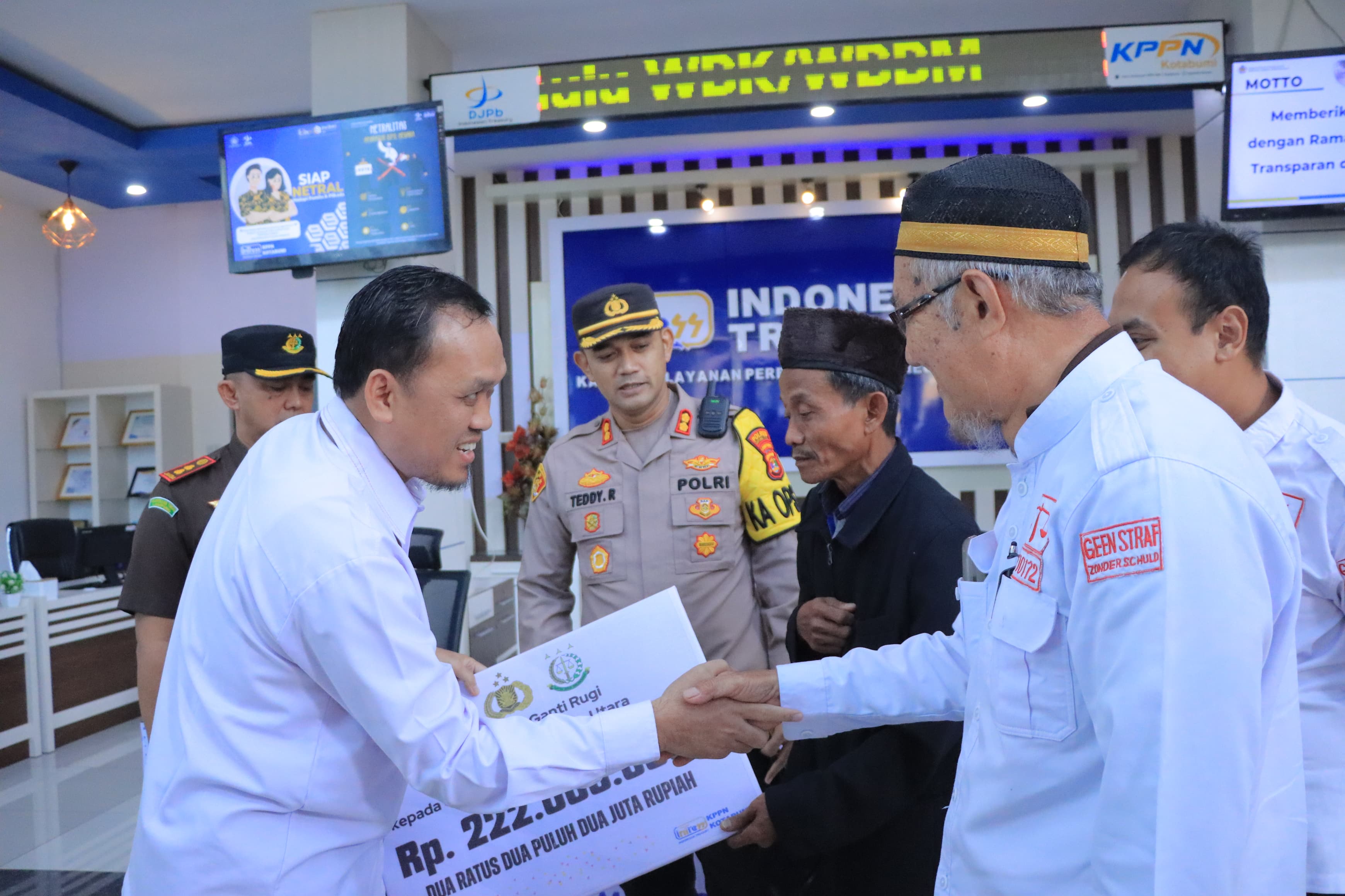 Respon cepat Legitimasi Hukum, Mbah Oman Ucapkan terimakasih Kepada Kapolda Lampung dan Kapolres Lampung Utara