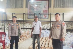 Tiga Gudang Logistik Pemilu 2024 di Tulang Bawang Selalu Dijaga Ketat Polisi