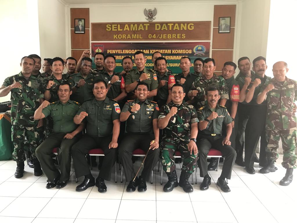 Tingkatkan Solidasitas Dan Berikan Motivasi, Dandim 0735/Surakarta, Ambil Jamdan Anggota