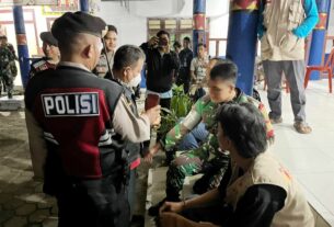Cegah Penyelenggara dan Petugas Pam Pemilu 2024 Kelelahan, Polres Lampung Utara Beri Bantuan Kesehatan