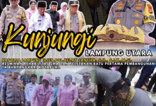 Kapolda Lampung Resmikan Rehabilitas SMA dan Peletakan Batu Pertama Pembangunan TK Bhayangkari