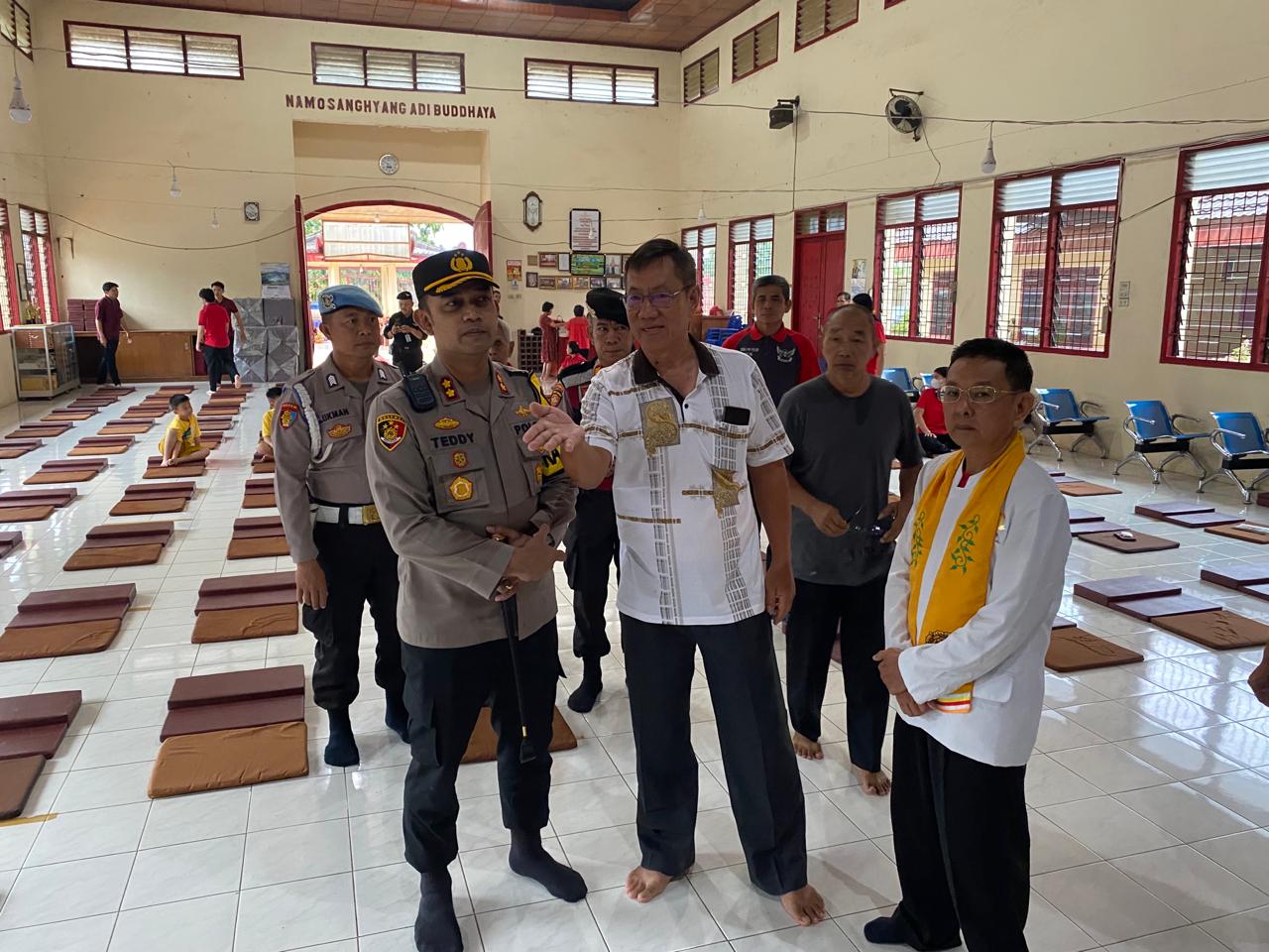 Kapolres Lampung Utara Pantau Langsung Pengamanan Imlek 2024