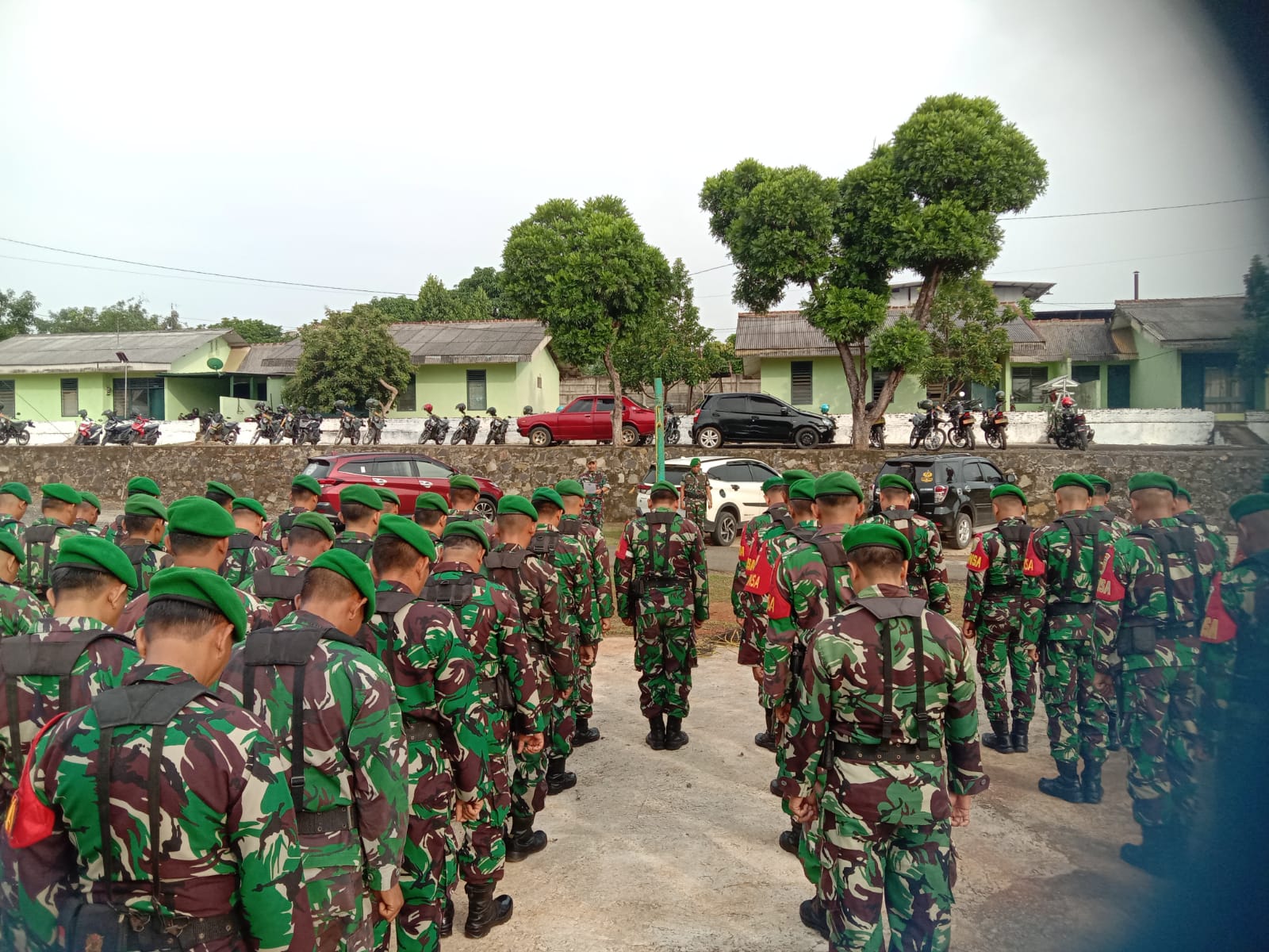 Kodim 0412/LU Gelar Apel bersama dan Gladi Penyambutan Pangdam II/SWJ