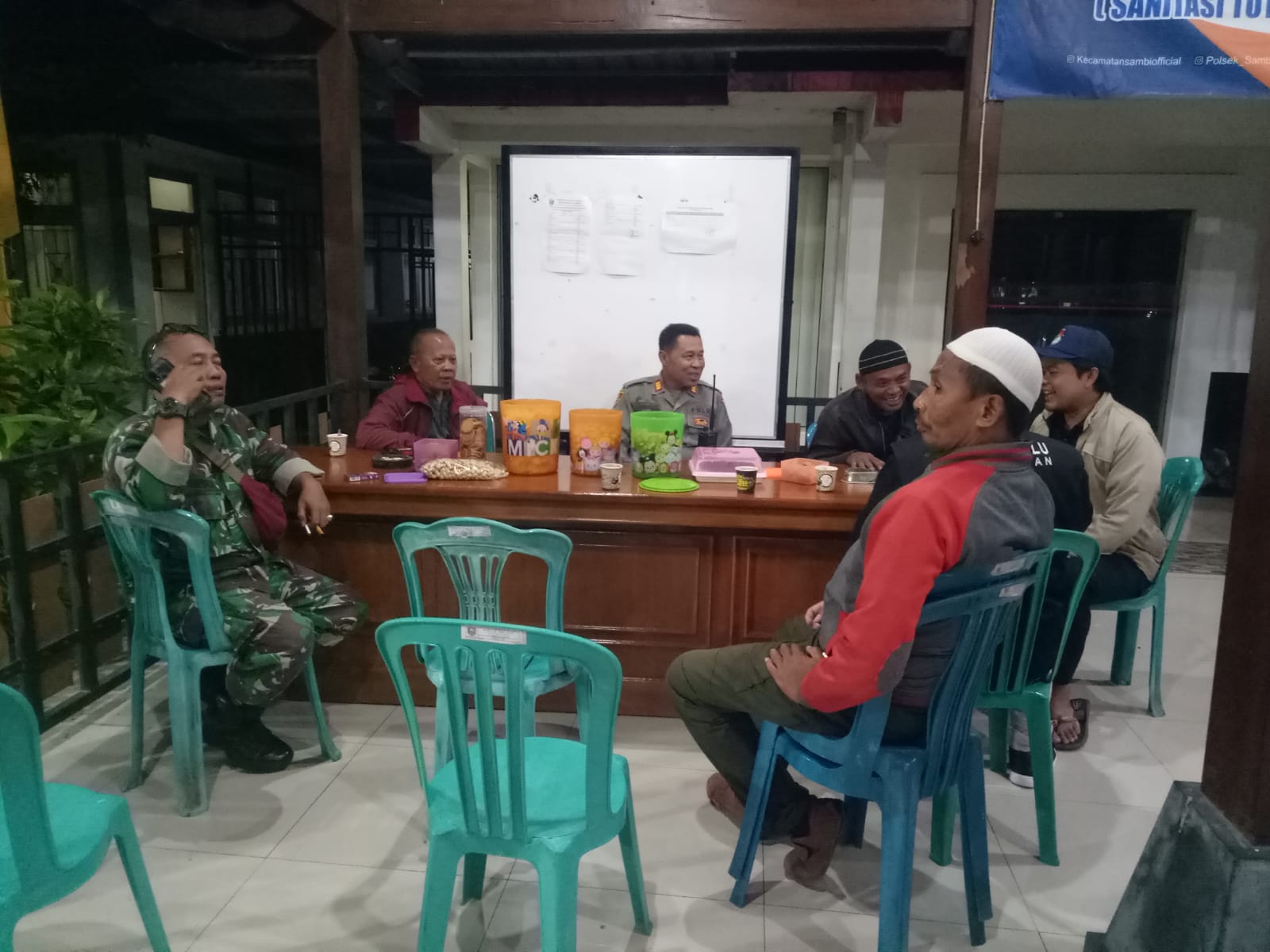 Pantau Situasi Kamtipmas Aparat Gabungan Patroli Bersama