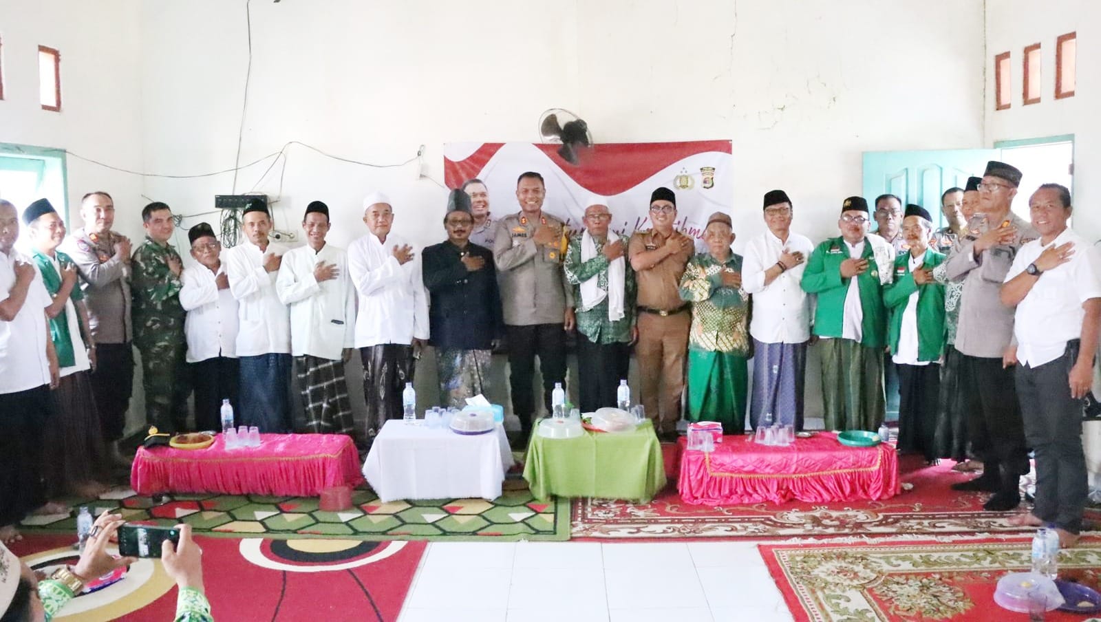 Silaturahmi Kamtibmas Dengan PCNU Tulang Bawang, AKBP James: Cooling System dan Strategi Preemtif