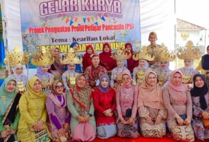 Terapkan Kurikulum merdeka, SMAN 1 Abung Timur Begawi Adat Lampung