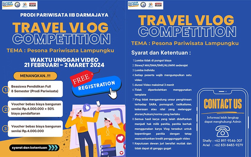 Traveling Bonus Kuliah! Kuy Ikutan Vlog Competiition Ini