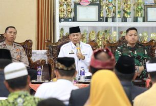 Hadiri Impun Mupakat Pemilu Damai 2024, Dandim 0410/KBL Tekankan Falsafah Pancasila Wujudkan Kerukunan Beragama