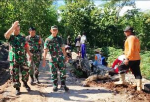 Apresiasi Dandim Wonogiri Kepada Warga Dilokasi TNI Manunggal Membangun Desa