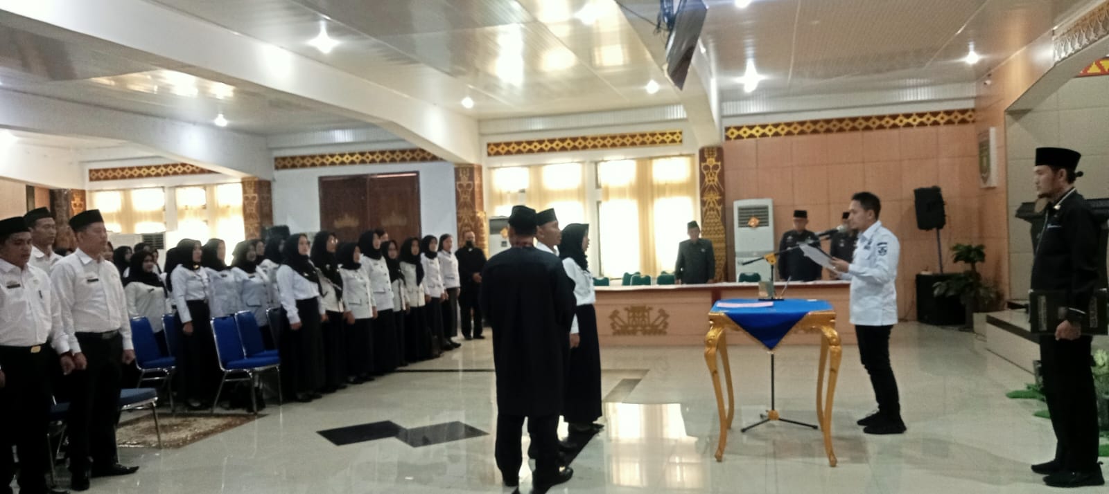 Ardian Saputra Lantik dan serahkan SK P3K
