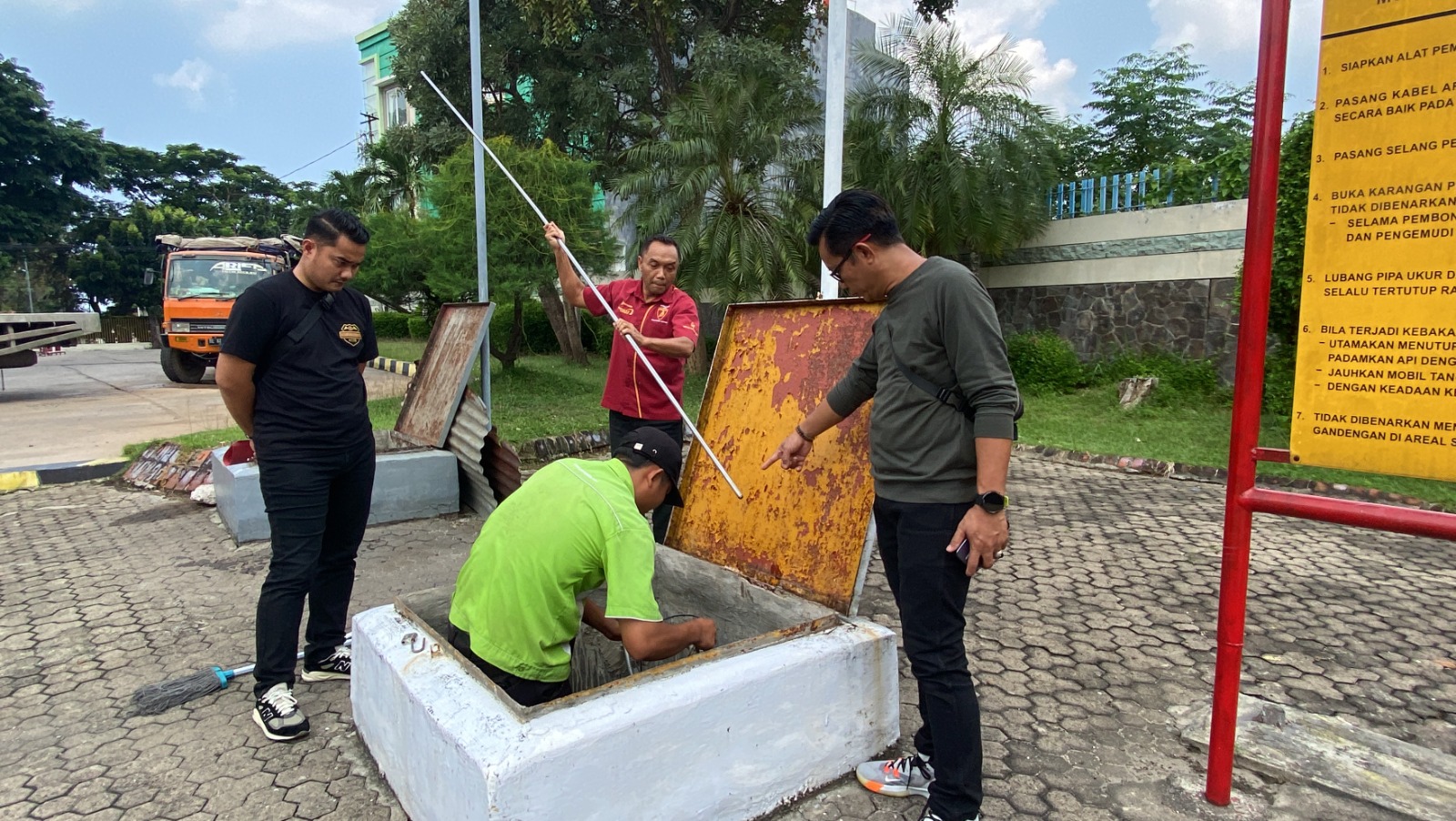 Cegah Praktik Kecurangan, Polresta Bandar Lampung Cek Sejumlah SPBU Jelang Mudik Lebaran 2024