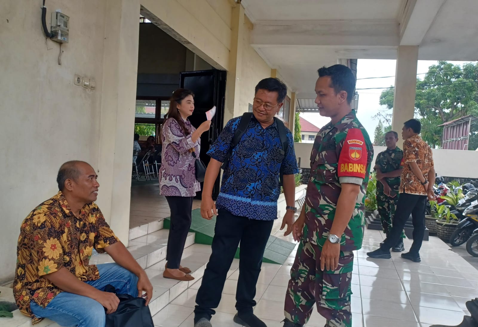 Ini Pesan Babinsa Kelurahan Jagalan Saat Sambangi Warga Binaan