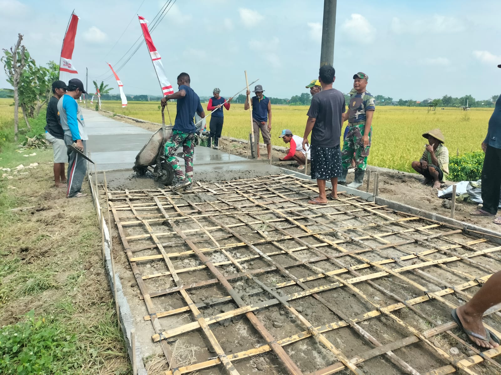 Kemanunggalan TNI Rakyat Merupakan Kunci Pokok Keberhasilan TMMD