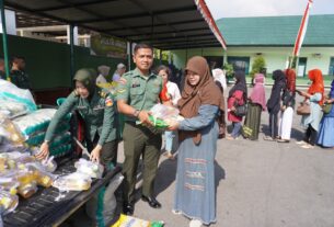 Kodim Boyolali Gelar Pasar Murah