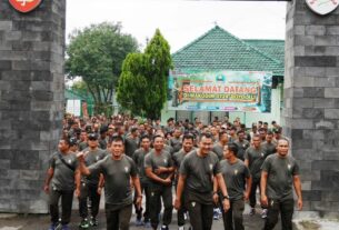 Olahraga Bersama dan Jam Komandan, Dandim Boyolali Apresiasi Anggota