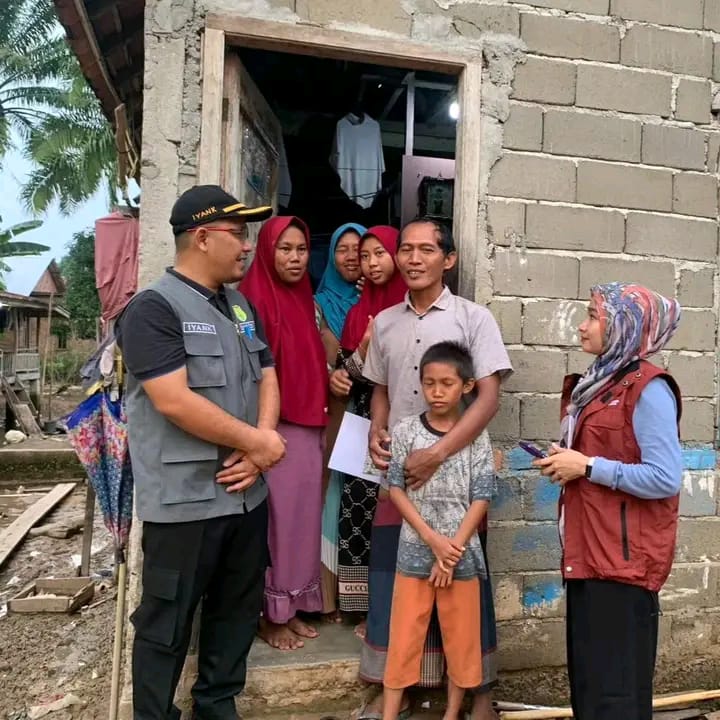 Pemkab Muba melalui Dinas Sosial monitoring Program Bantu Umak dibeberapa Kelurahan Dikecamatan Sekayu