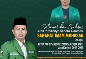 Petani Melon Terpilih secara Aklamasi menjadi ketua PAC GP Ansor Pasir Sakti Lamtim