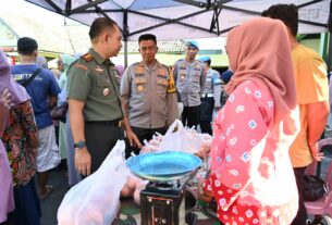 Kodim 0726/Sukoharjo Gelar Pasar Murah untuk Warga Sukoharjo