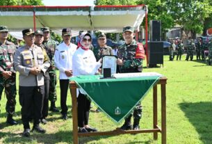 Dandim 0726/Sukoharjo, Resmi Tutup TMMD Sengkuyung Di Desa Pranan