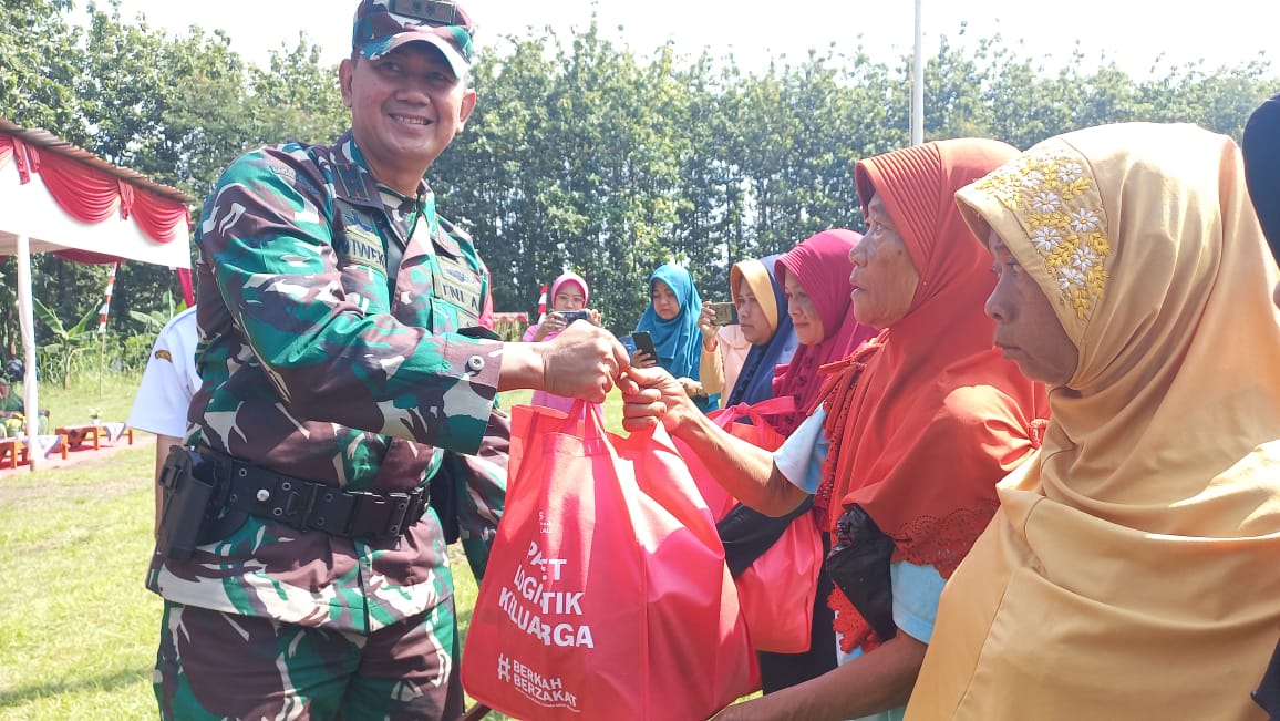 100%, TMMD sengkuyung Tahap I Kodim 0724/Boyolali Tahun 2024 resmi di tutup