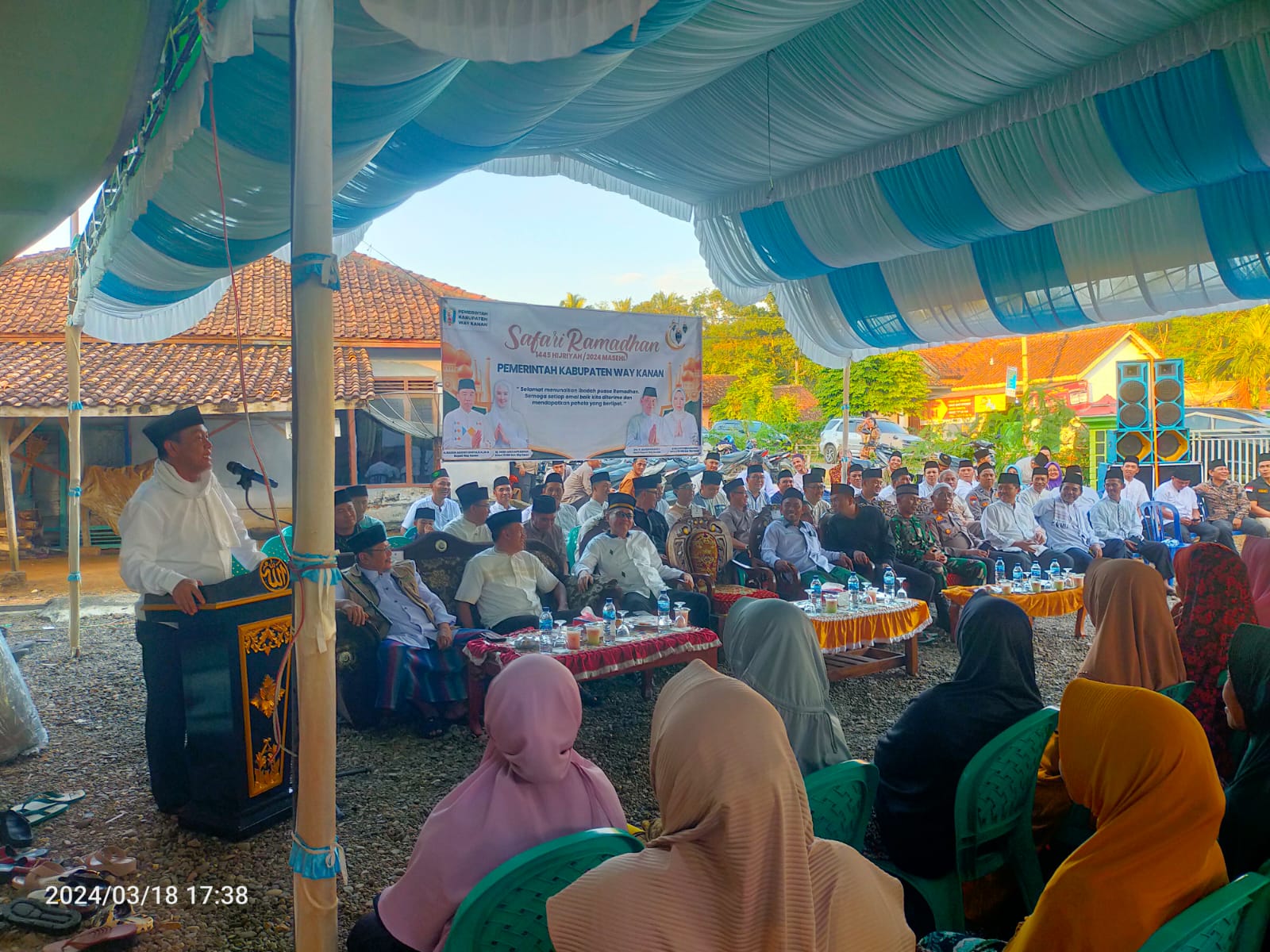 Wakil Bupati Way Kanan melaksanakan kegiatan Silaturahmi