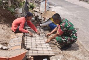 Babinsa Nogosari Aplikasikan Sabta Marga di Wilayah Binaan