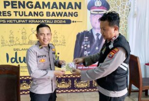 Dokkes Polres Tulang Bawang Cek Kesehatan Personel Yang Bertugas di Pos Pam dan Pos Yan Operasi Ketupat Krakatau 2024