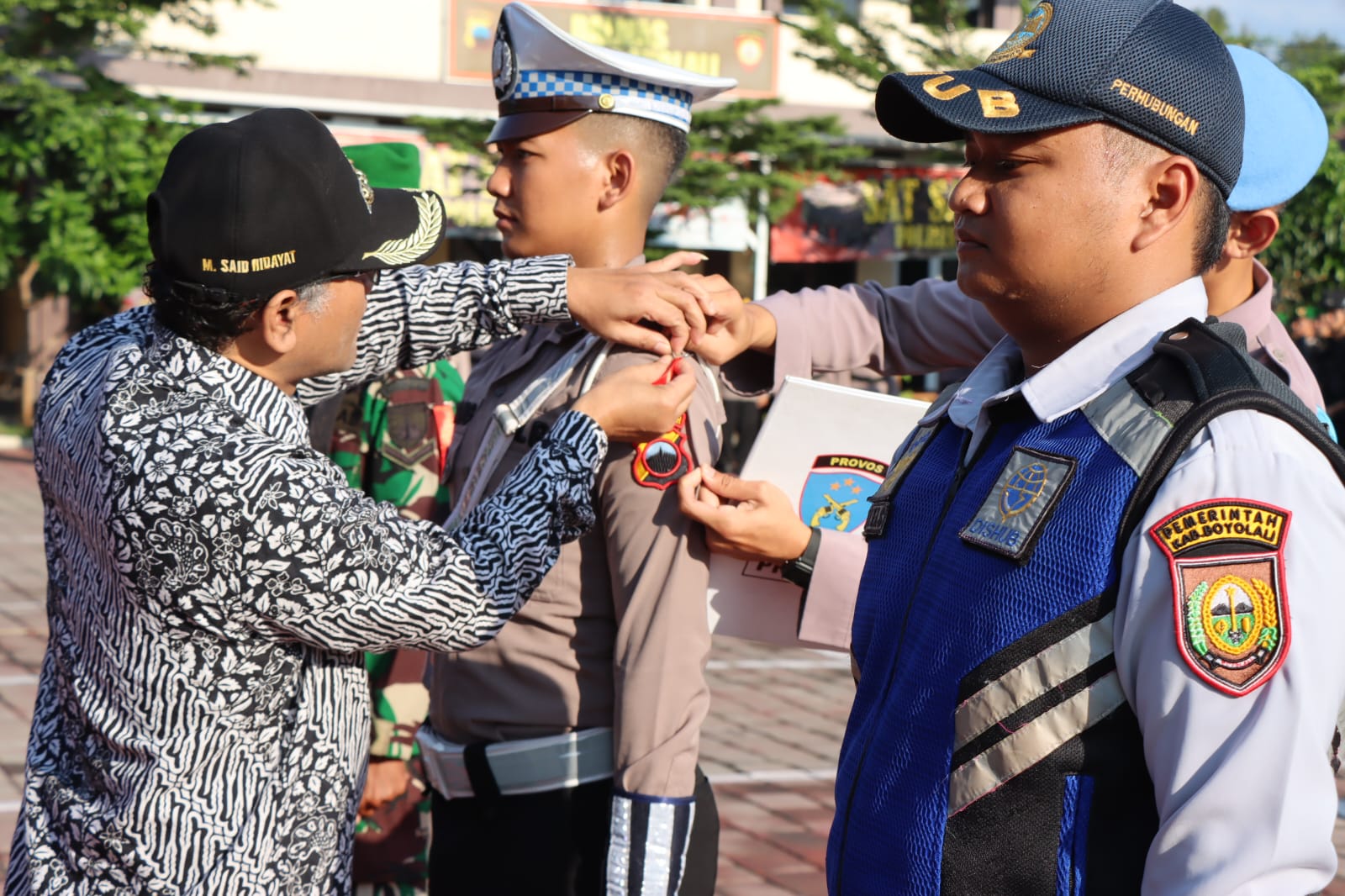 Forkopimda Boyolali Hadiri Apel Gelar Pasukan Operasi Ketupat Candi