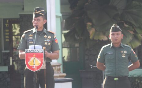 Jabat Irup, Dandim 0728/Wonogiri Bacakan Amanat Panglima TNI