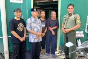 Jalin Keakraban Dan Keharmonisan, Serma Yudhi Jalin Silahturahmi Dengan Takmir Masjid Nur Mirah