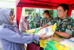 Jelang Hari Raya Idul Fitri, Kodim Bojonegoro gelar Bazar TNI