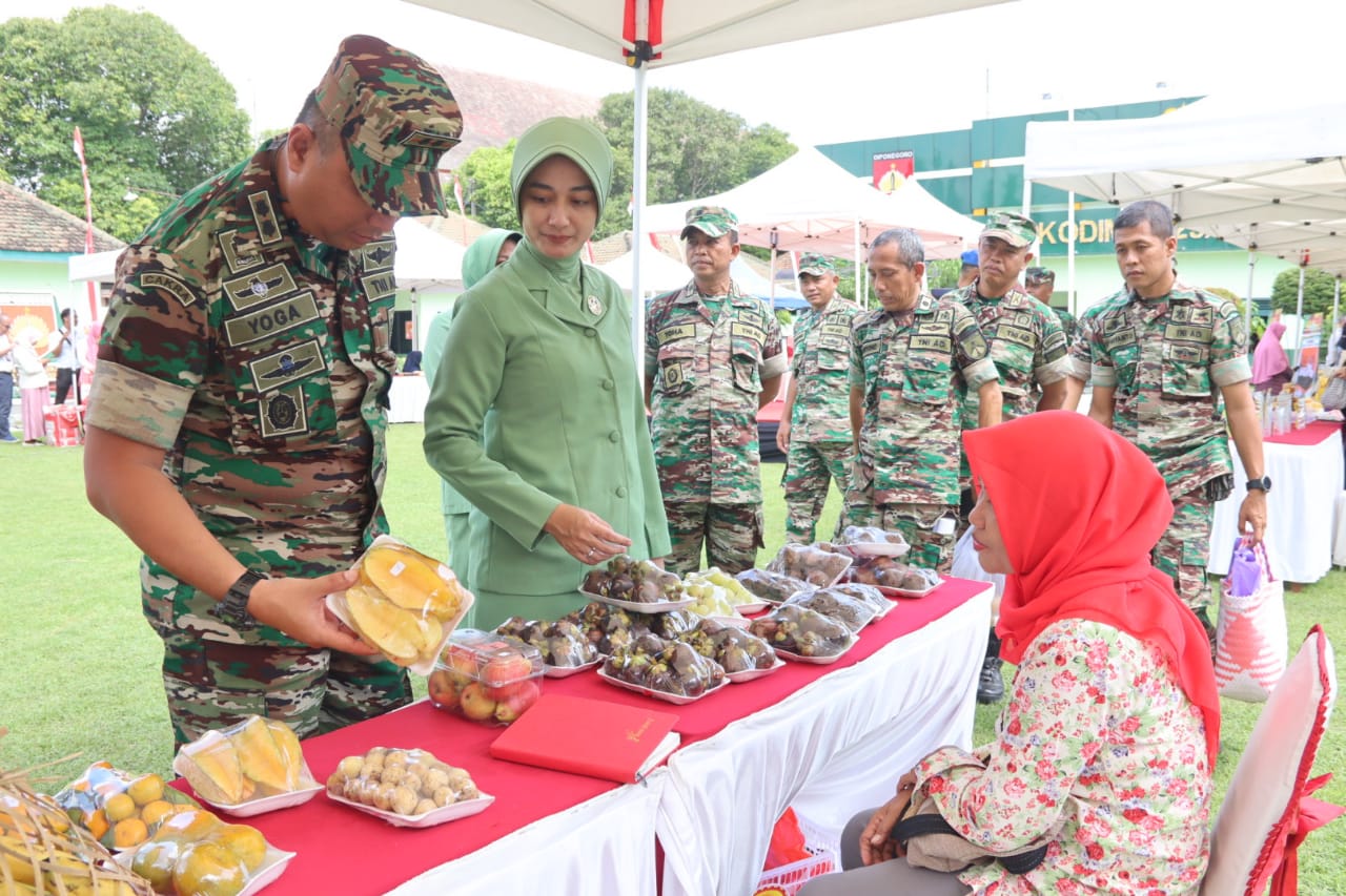 Ketiga kali dibulan Ramadhan, Kodim Sragen gelar pasar murah