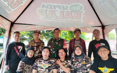 Mantapkan Silaturahmi Dengan KBT,Babinsa Koramil 05/Pasar Kliwon Komsos Bersama Anggota FKPPI