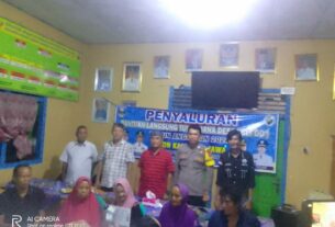 Pekon Kampung Jawa Salurkan BLT-DD tahap 1 Tahun 2024