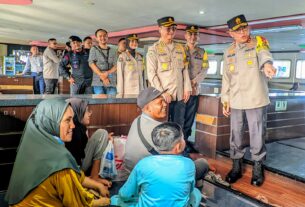 Polda Lampung Siaga di Jalur Mudik: Imbau Pemudik Manfaatkan Pos Pelayanan
