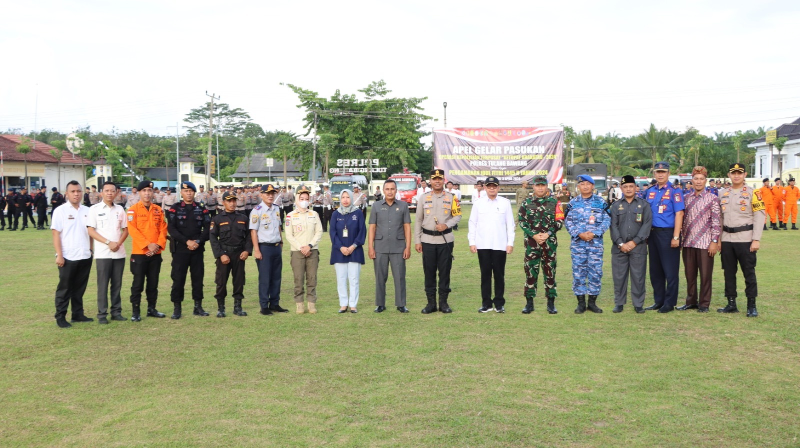 Polres Tulang Bawang Gelar Operasi Ketupat Krakatau 2024, Berikut Lokasi Tiga Pos Yang Disiapkan